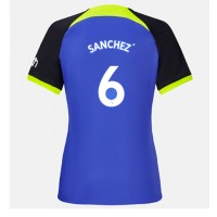 Dres Tottenham Hotspur Davinson Sanchez #6 Gostujuci za Žensko 2022-23 Kratak Rukav